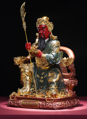 【品牌销量榜】绿袍关帝圣君造像