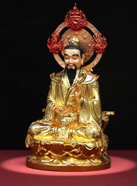 【万人收藏】灵宝天尊金身塑像