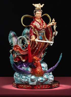 【工艺美术珍品】玄母天尊摆件