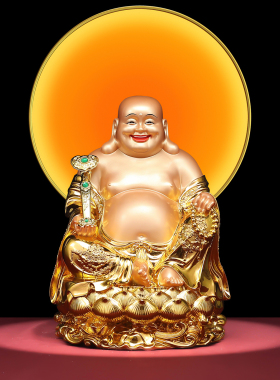 【5千回头客】贴金弥勒菩萨