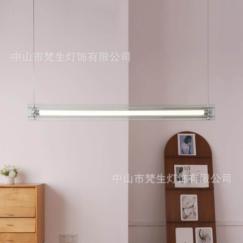 极简长条一字餐厅马扎吊灯包豪斯玻璃吧台餐桌灯工作室工业风灯,淘宝优惠券,粉丝福利购,淘宝优惠卷