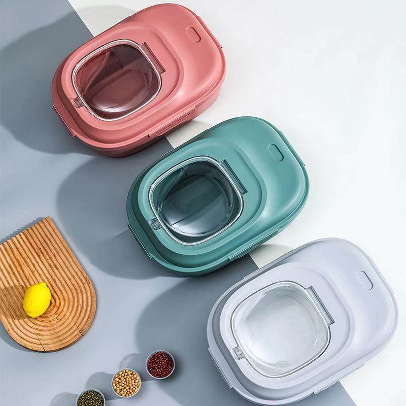 家用可折叠米桶面粉五谷杂粮收纳盒防潮防虫米箱宠物大容量储粮桶,淘宝优惠券,粉丝福利购,淘宝优惠卷