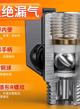 气动迷你球阀小阀门开关2