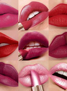 Gold Tube Velvet Lipstick 丝绒哑光顺滑显色口红