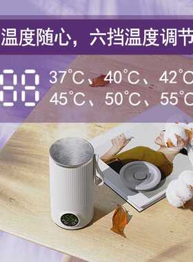 无线充电温奶器解冻加热母乳快速暖奶器便携蓄电调奶器外出摇奶器