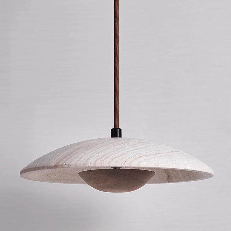 黄洞石奶油风创意氛围中古复古飞碟侘寂风餐厅吧台卧室床头吊灯,淘宝优惠券,粉丝福利购,淘宝优惠卷