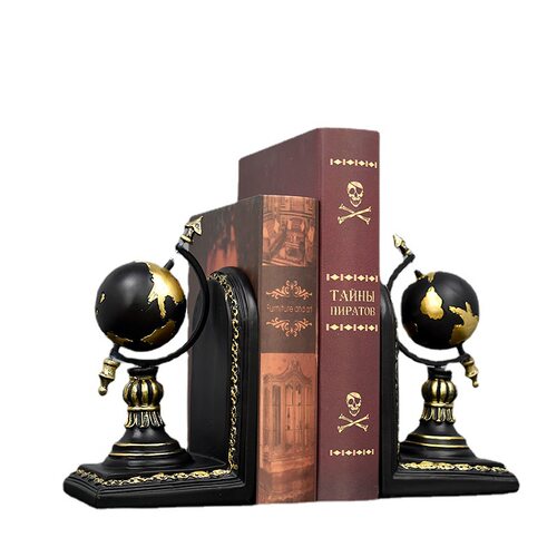 北欧创意大力士书推办公室桌面装饰品酒柜客厅书柜摆件树脂工艺品 - 图3
