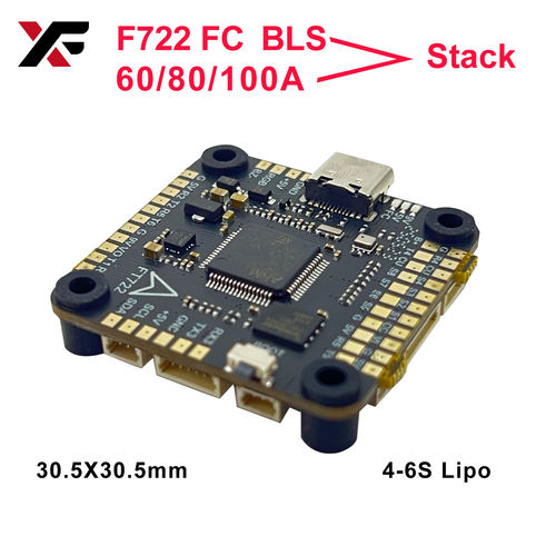 XFlight Hobby F722 V3飞控飞塔60A/80A四合一电调 FPV穿越机3-8S - 图3