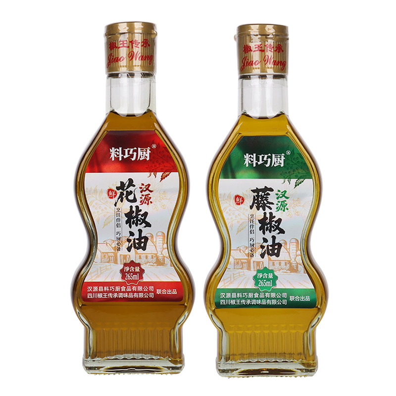 正宗汉源花椒油四川特产凉拌菜拌面特香麻椒油藤椒油鲜香麻花椒油