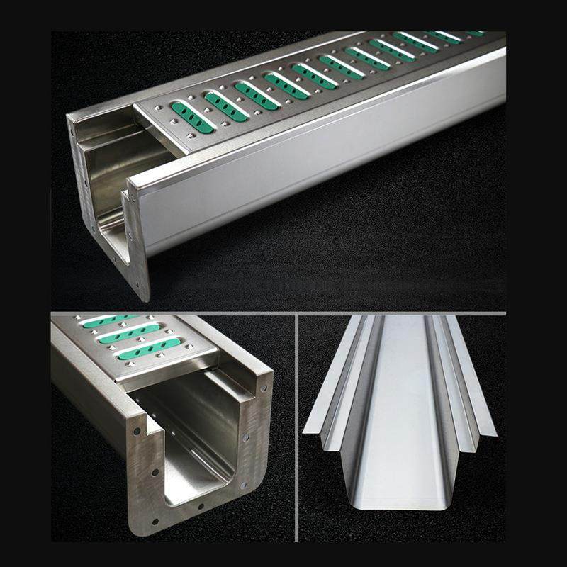优泽加厚304不锈钢排水沟U型水槽厨房地沟下水道不锈钢成品排水沟,淘宝优惠券,粉丝福利购,淘宝优惠卷
