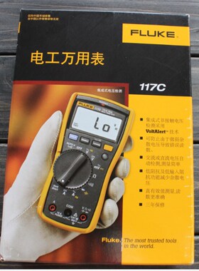 福禄克高精度真有效值数字万用表FLUKE115C/F117/HD110/直流1500v