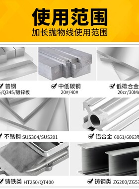 千鼎标准加长抛物线钻头 8.0 8.1 8.2 8.3 8.5 8.6 8.7 8.8 8.9MM