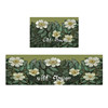 Kitchen floor mats are oil-proof, non-slip and waterproof, household carpets, entry door mats, no-wash, wipeable and stain-resistant pvc mats