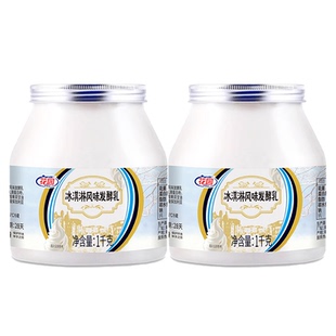 花园冰淇淋酸奶1KG大桶罐*2