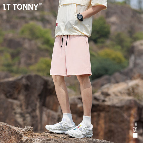 潮牌I.T TONNY夏季宽松休闲短裤潮牌五分裤男士潮流休闲短裤TYK - 图2