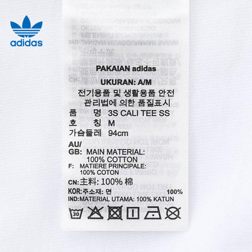 adidas阿迪达斯三叶草女子三条纹半袖夏女露脐运动短袖T恤JC8704 - 图2