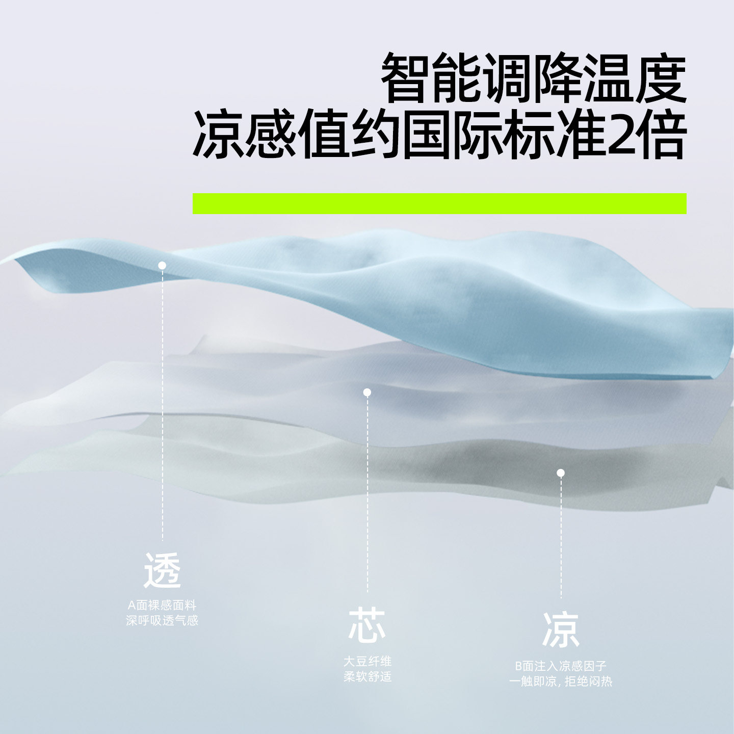 有棵树山宁泰凉感大豆夏凉空调被可机洗春秋冰丝被子被芯夏被