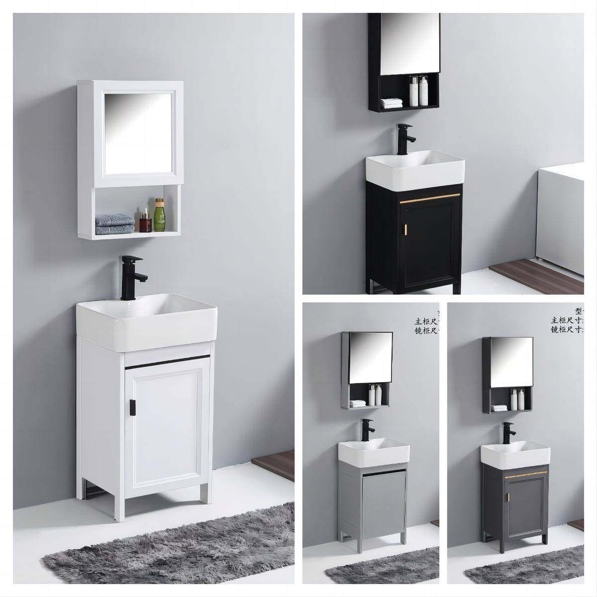 碳纤维太空铝浴室柜组合陶瓷一体盆密度板卫生间洗手盆洗漱台吊柜,淘宝优惠券,粉丝福利购,淘宝优惠卷