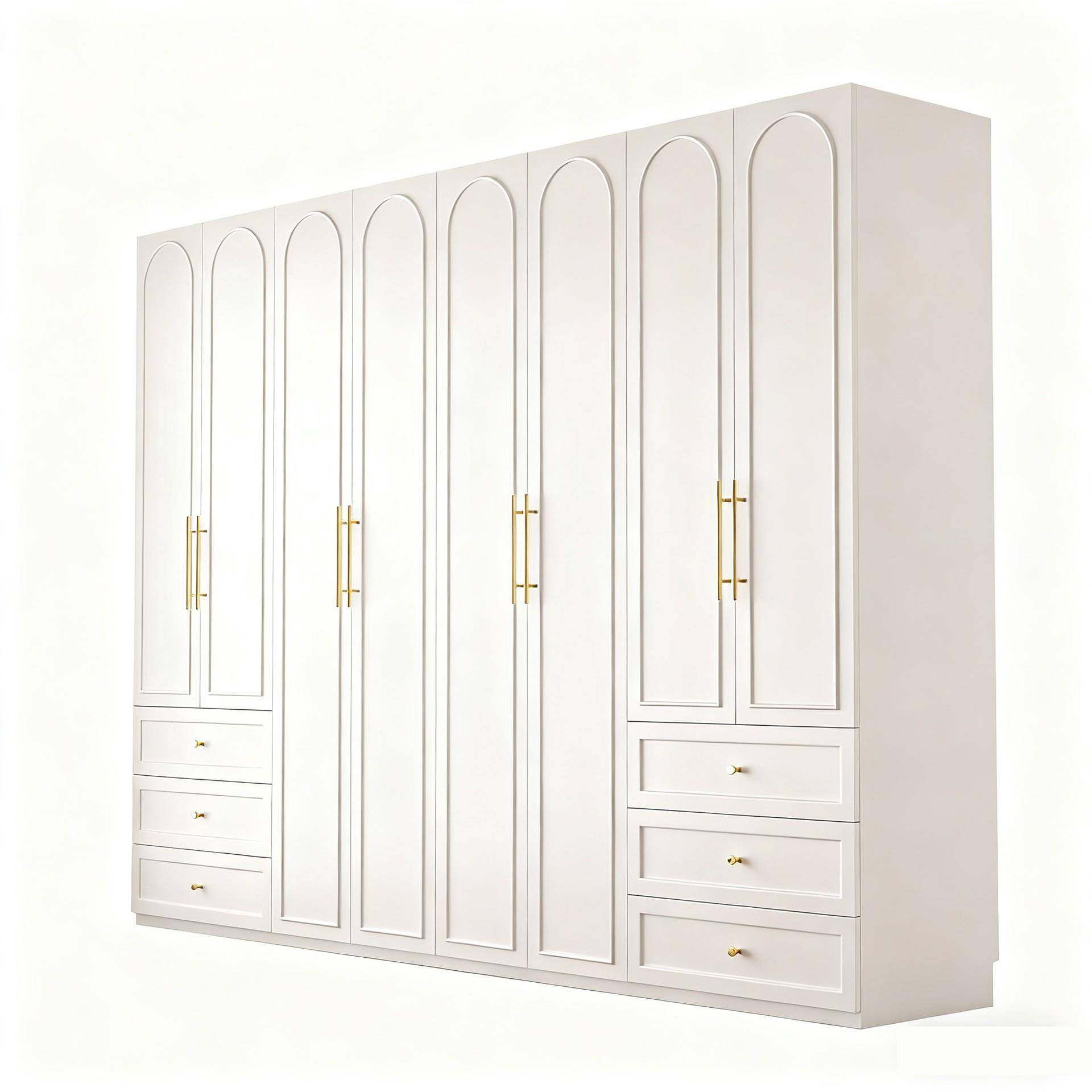 蜂窝焊接板铝合金衣柜法式奶油风家用卧室一门到顶大容量衣橱定制,淘宝优惠券,粉丝福利购,淘宝优惠卷