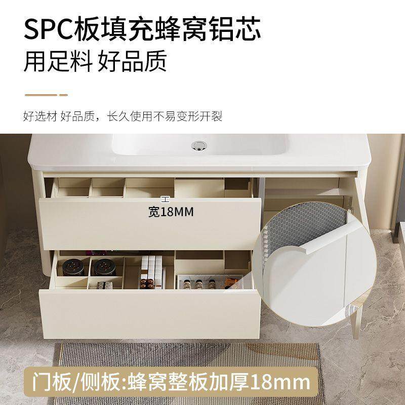 加厚蜂窝太空铝圆角弧形浴室柜组合一体陶瓷洗手盆洗脸池洗漱台盆,淘宝优惠券,粉丝福利购,淘宝优惠卷