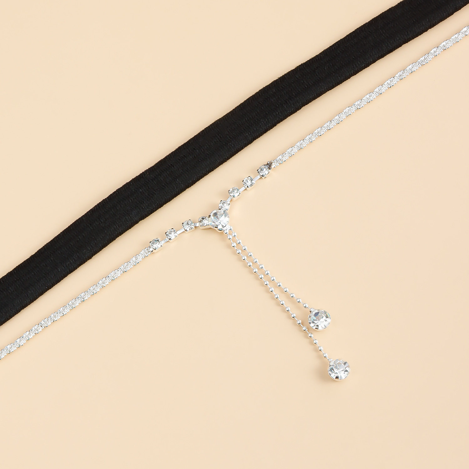 性感沙滩简约大腿链几何流苏身体链水钻金属链条腿环辣妹,淘宝优惠券,粉丝福利购,淘宝优惠卷