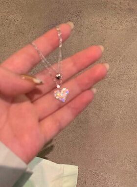 风珍珠项链女百搭小众设计高级感