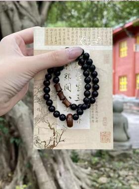 好事花生手链女轻奢高级感竹节送