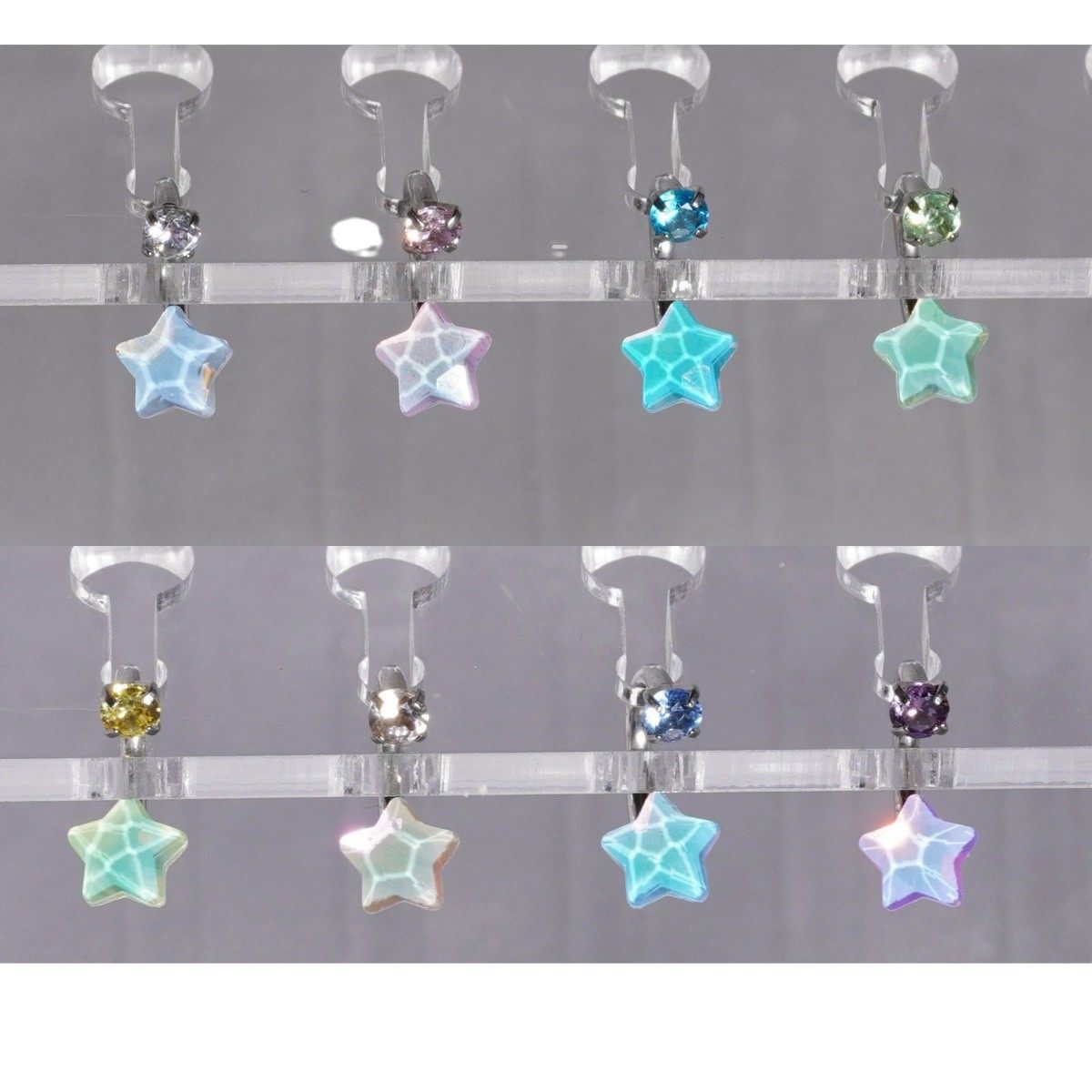 摩卡星星马蹄环锆石不锈钢唇环.内牙耳骨环人体穿刺饰品,淘宝优惠券,粉丝福利购,淘宝优惠卷