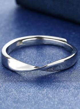 莫比乌斯情侣对戒时尚520情人节