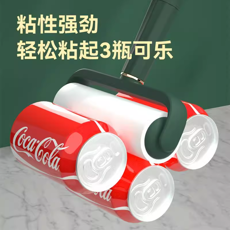粘毛器滚筒粘尘可撕式纸替换芯卷纸刷滚轮沾衣服灰尘神器黏毛滚毛