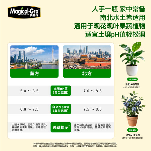美益棵柠檬酸调色剂绣球调蓝剂蓝莓土壤酸碱调酸性植物营养液花肥 - 图0