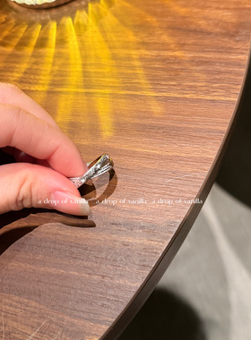 Vanilla / 水星记 自留推荐 超美叠戴戒指 满钻爆闪戒指