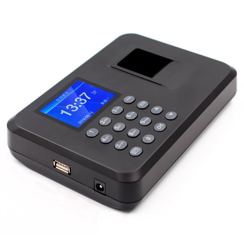 Time clock machine Dongwei H1 fingerprint clock clock Chinese/English version for commuting to and from get off work supports 25 foreign languages ​​display attendance machine