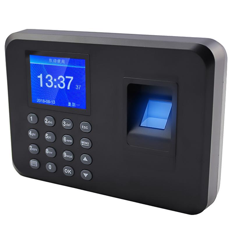 Time clock machine Dongwei H1 fingerprint clock clock Chinese/English version for commuting to and from get off work supports 25 foreign languages ​​display attendance machine