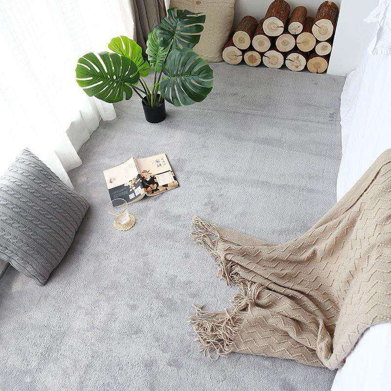 Thick carpet for girls, bedroom bedside, children's room, living room coffee table, balcony bay window and door floor mat