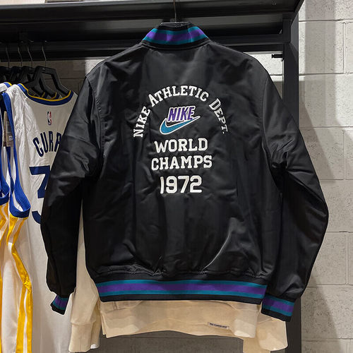 耐克男户外出行防风保暖防风棒球服棉衣夹克外套FQ7970 DD6056 - 图2