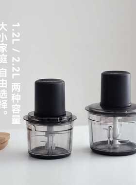 olayks立时绞肉机家用电动小型多功能全自动搅拌机打碎肉打陷碎菜