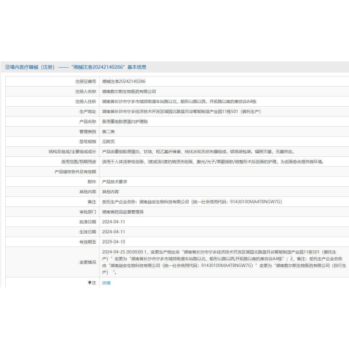 官方医用冷敷贴美医敷料术后修复补水胶原蛋白正品91