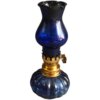 Antiques and miscellaneous collections, antique small glazed oil lamps, home furnishings and old objects, two options to choose from