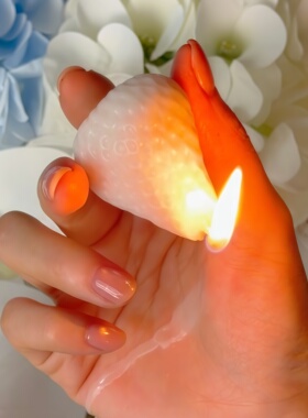 42°低温草莓蜡烛情侣超低温香薰