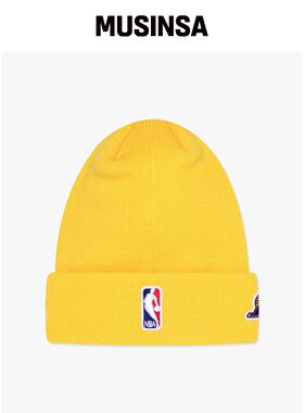 LMC LMC X NEWERA 队标毛线帽 黄色 MUSINSA韩国官网直邮进口