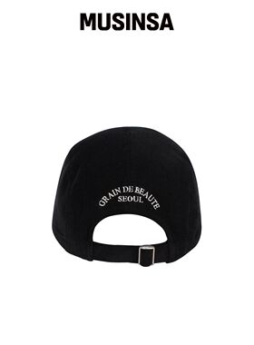 GRAIN DE BEAUTE CORDUROY CAMP CAP [BLACK] MU韩国官网直邮进口