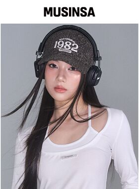 ZEROPLANET 威士忌复古棒球帽 [卡其色] MUSINSA韩国直邮官方正品