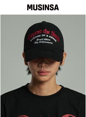 IDWS 系统下垂最大帽 黑色 MUSINSA韩国官网直邮进口