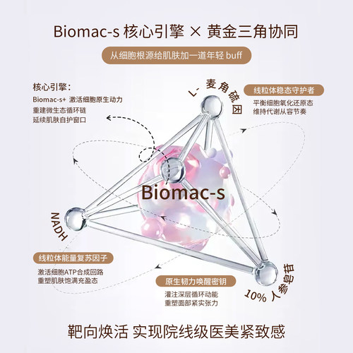 Lanmca高含量麦角硫因胶囊NADH紧致焕颜北美高奢细胞K衰·拾光瓶 - 图0