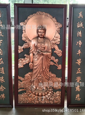 厂家定制锻铜浮雕万里长城定做铸铜影壁墙壁挂园林景观学校园雕塑
