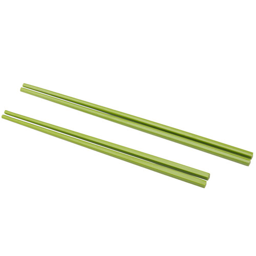 热卖密胺仿瓷筷子酒店饭店快餐筷餐厅消毒彩色筷子树脂塑料筷子 - 图3