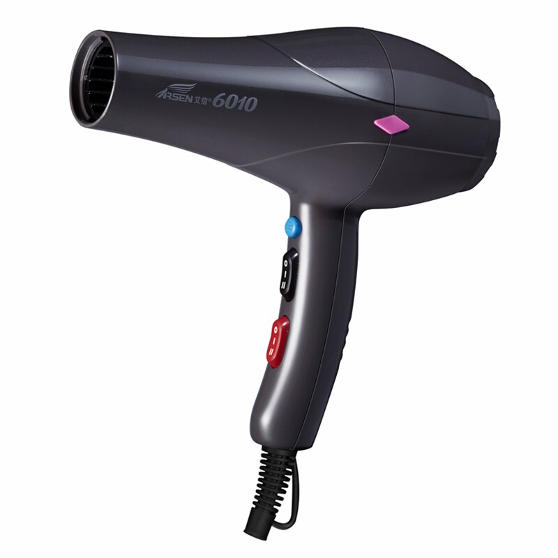 艾信吹风机6010大风力速干大功率家用发廊理发店专用吹风筒发型师