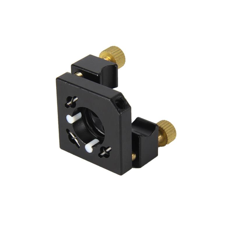 Optical experiment frame two-dimensional tilt adjustment lens mounting fixed optical bench reflective spectroscope frame mounting seat