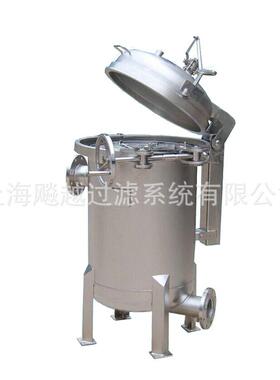 蚌开式袋式过滤器不锈钢快开袋式弱腐蚀性液体过滤滤袋耐腐蚀